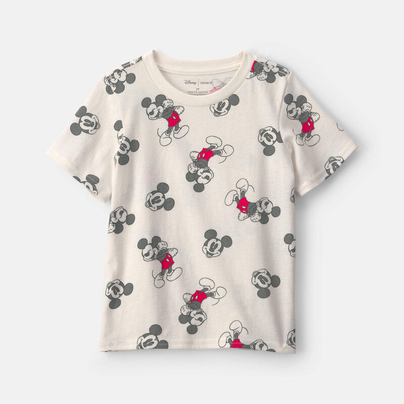 Toddler Boy Disney© Mickey Mouse Graphic Tee - Cream