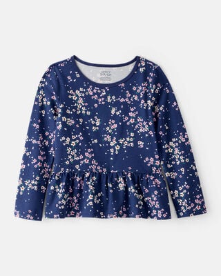 Girls Long-Sleeve Top - Pink