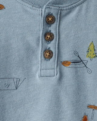 Product image 2 of Baby Boy Camping Short-Sleeve Tee - Blue