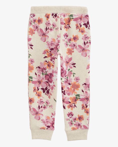  Product image 2 of Baby Floral Print Fleece Joggers