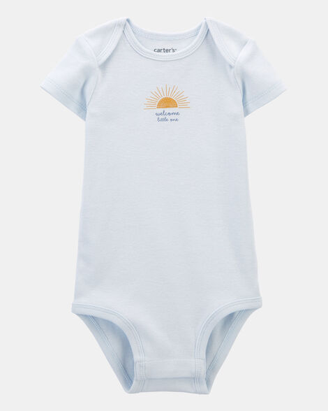 baby preemie sun graphic bodysuit