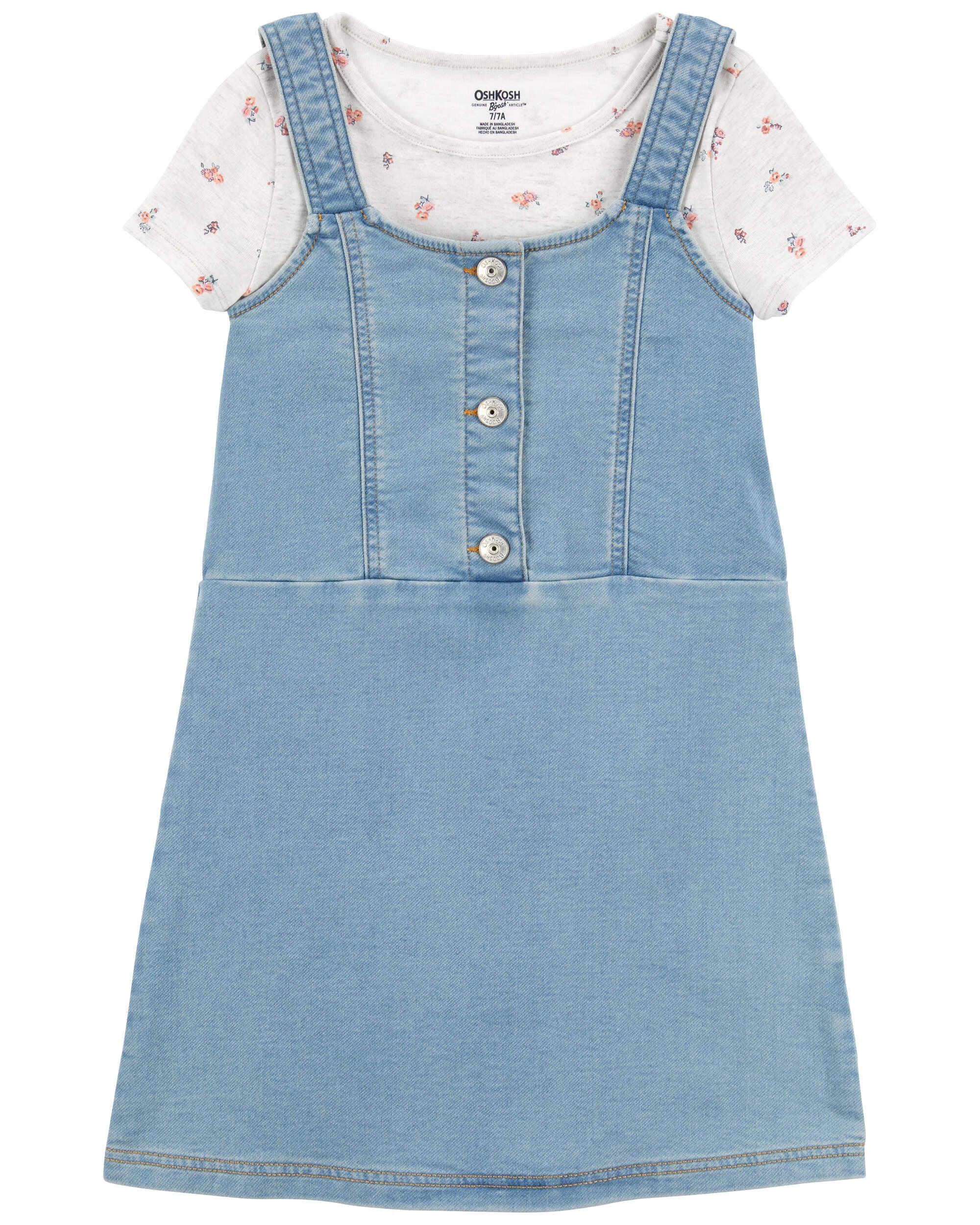 Carters denim dress discount