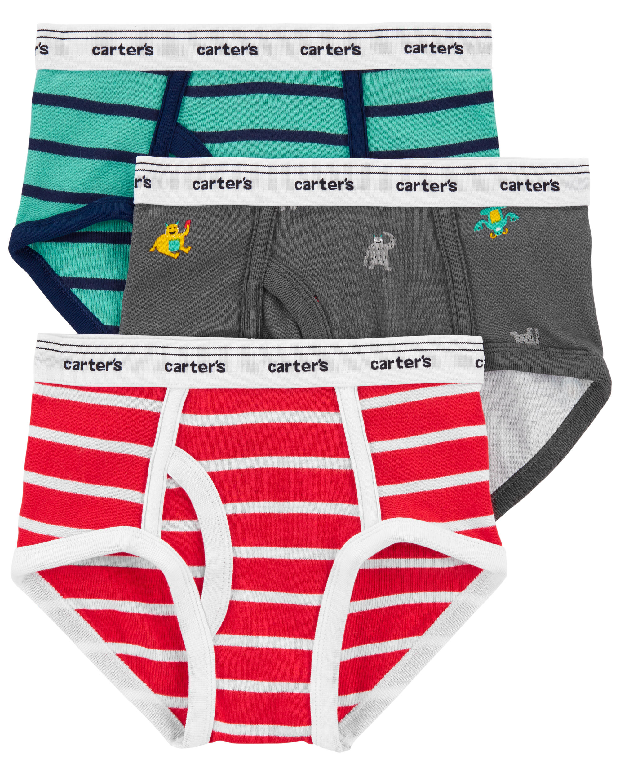 3-Pack Cotton Briefs