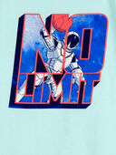 Blue - Kid Astronaut Basketball Graphic Tee, Selected