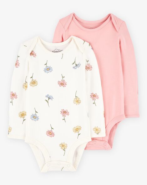  Product image 1 of Baby 2-Pack Long-Sleeve PurelySoft Bodysuits