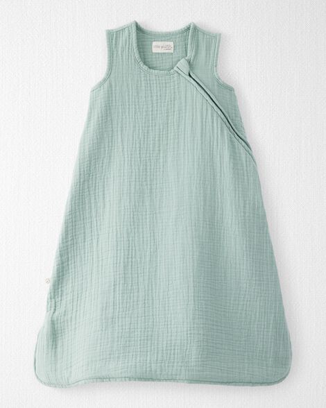 Product image 1 of Baby Organic Cotton Gauze Wearable Blanket in Green