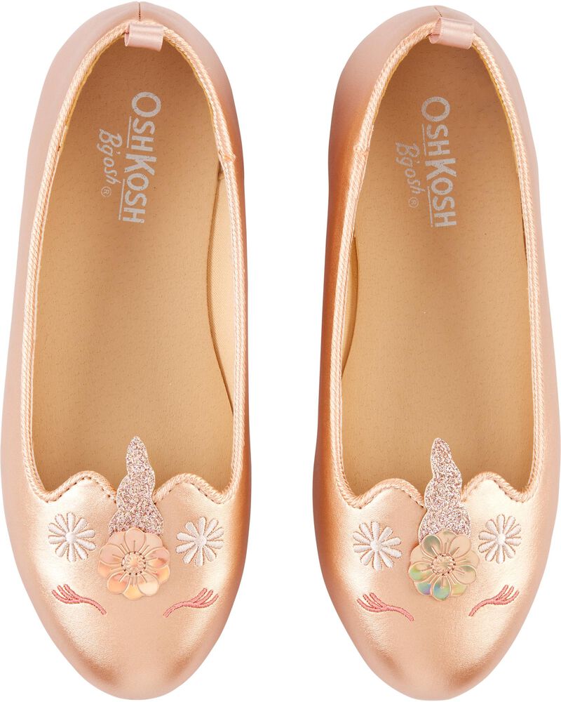 unicorn ballet flats
