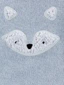 Blue - Baby 2-Piece Fox Pullover & Jogger Set, Selected