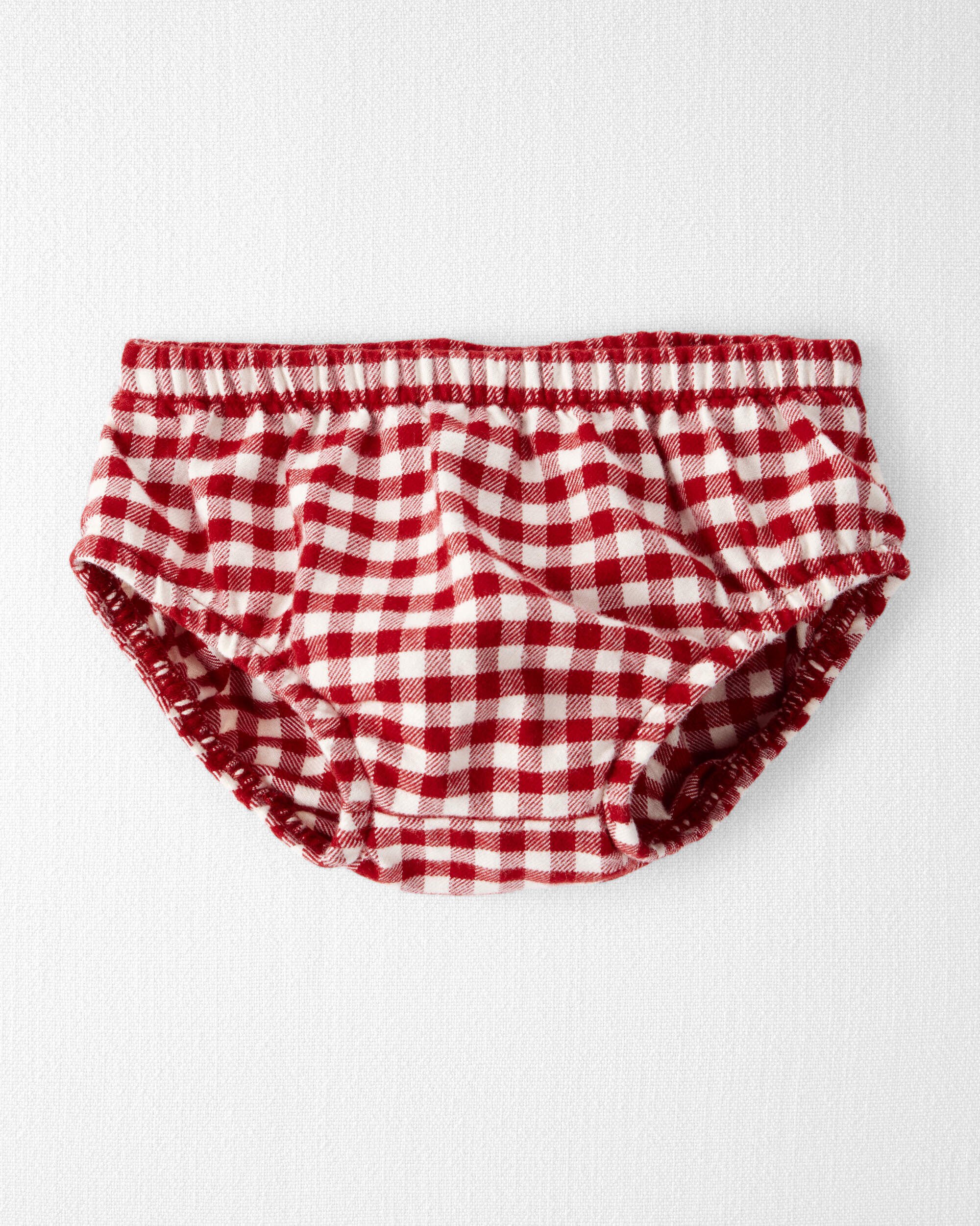 Baby Girl Organic Cotton Flannel Dress
