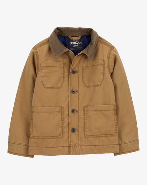 Product image 1 of Toddler Button-Front Barn Jacket
