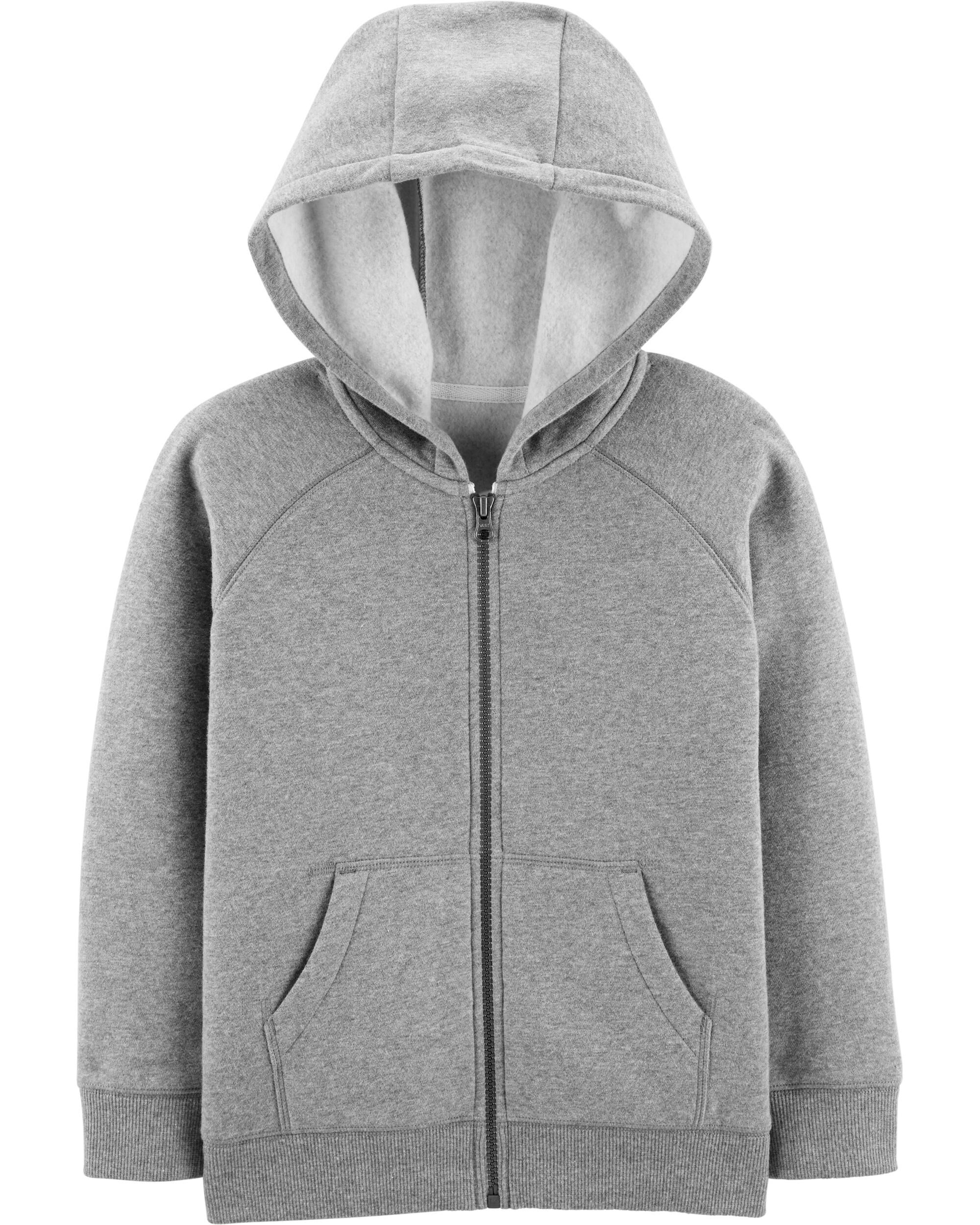 fleece lined hoodie