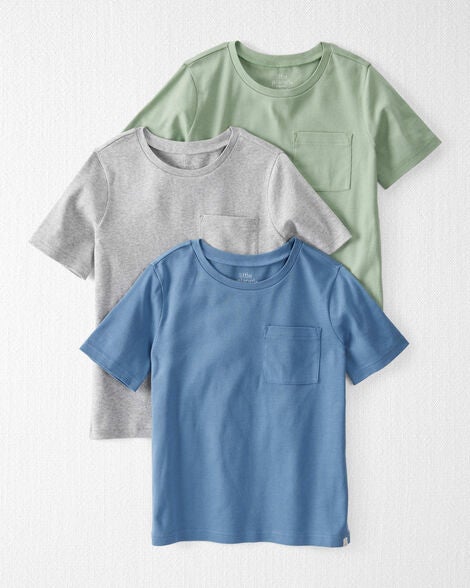  Product image 1 of Kid 3-Pack Organic Cotton Tees