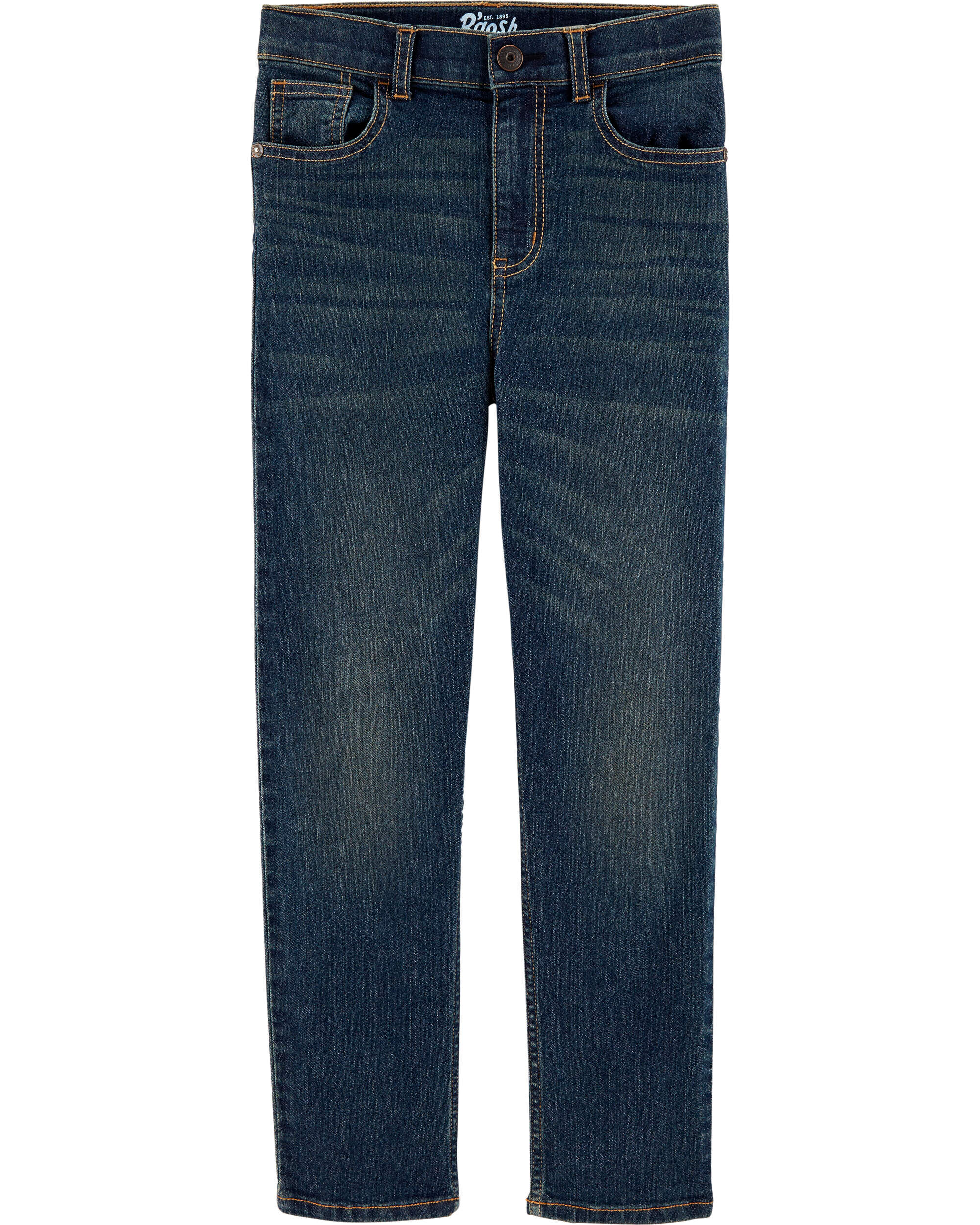 Kid Slim Straight Leg Heritage Wash Jeans - OshKosh | Carter's