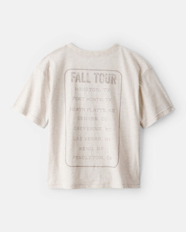 Product image 2 of Boys Western Rodeo Short-Sleeve Graphic Tee - Ivory