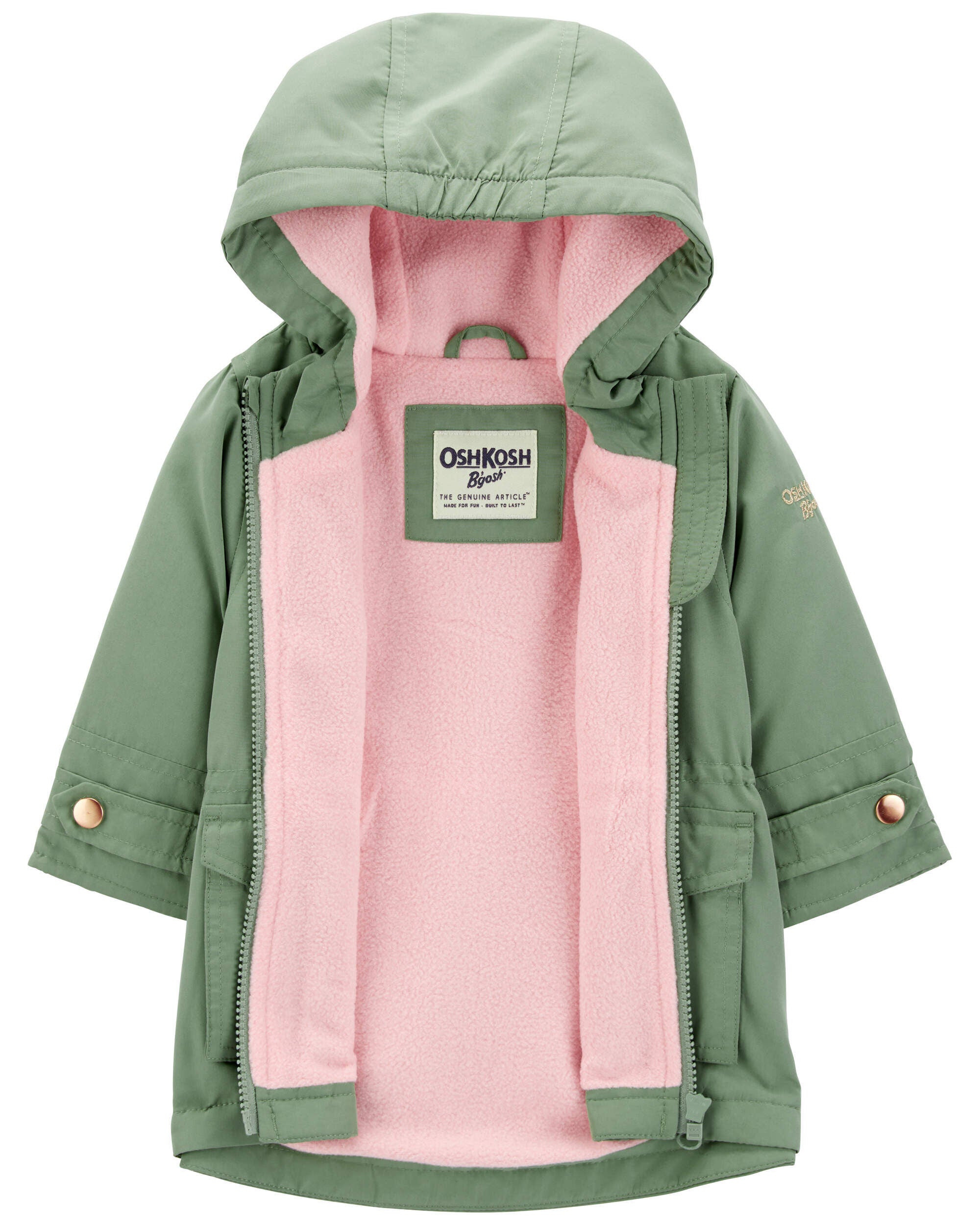 Carters baby girl coats clearance