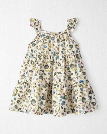 Baby Tiered Sundress Made with LENZING™ ECOVERO™ and Linen
