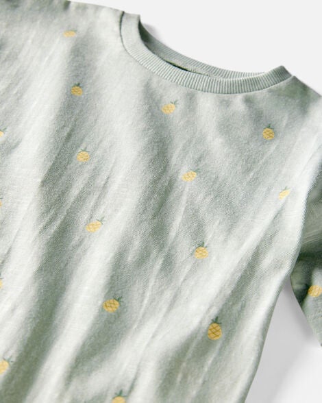  Product image 2 of Toddler Organic Cotton Pineapple-Print Tee