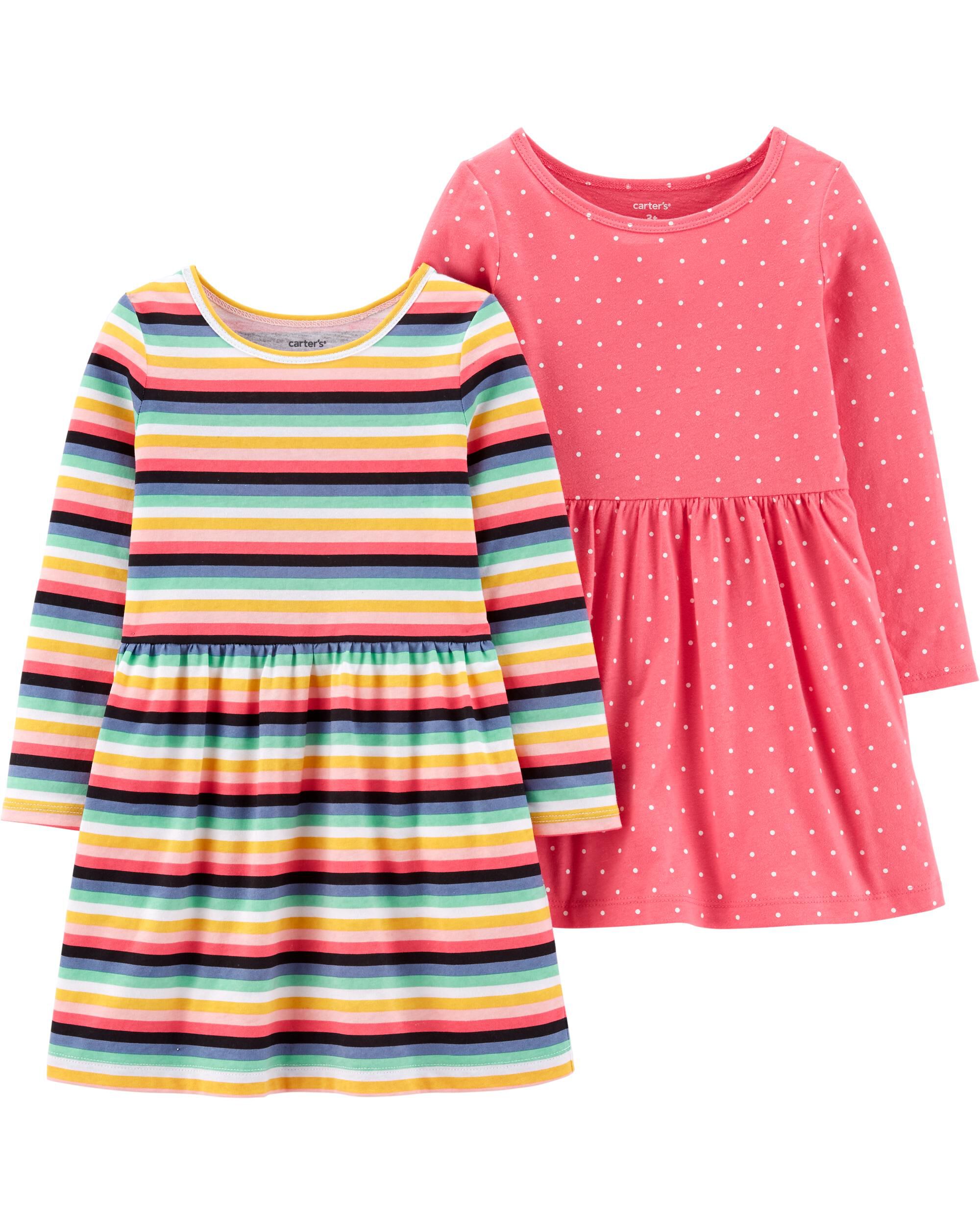 2 piece jersey dress