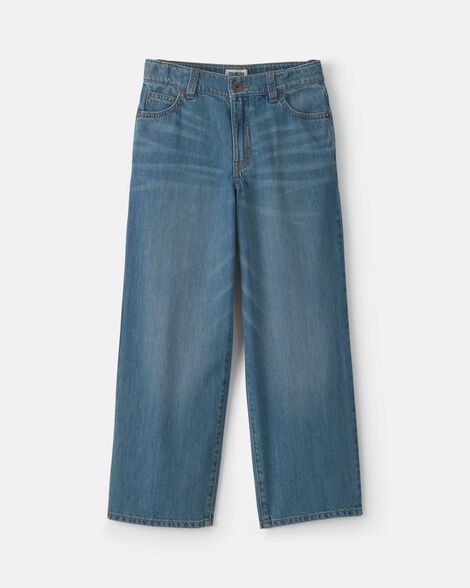 Boys Denim Baggy Jeans - Medium Wash