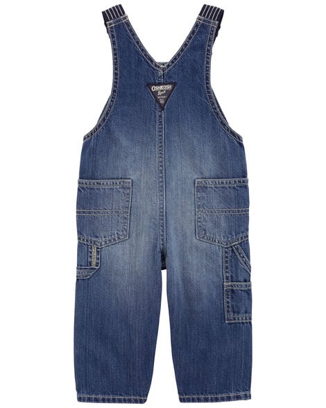Product image 2 of Baby Classic Denim Overalls: Removed Patch Remix