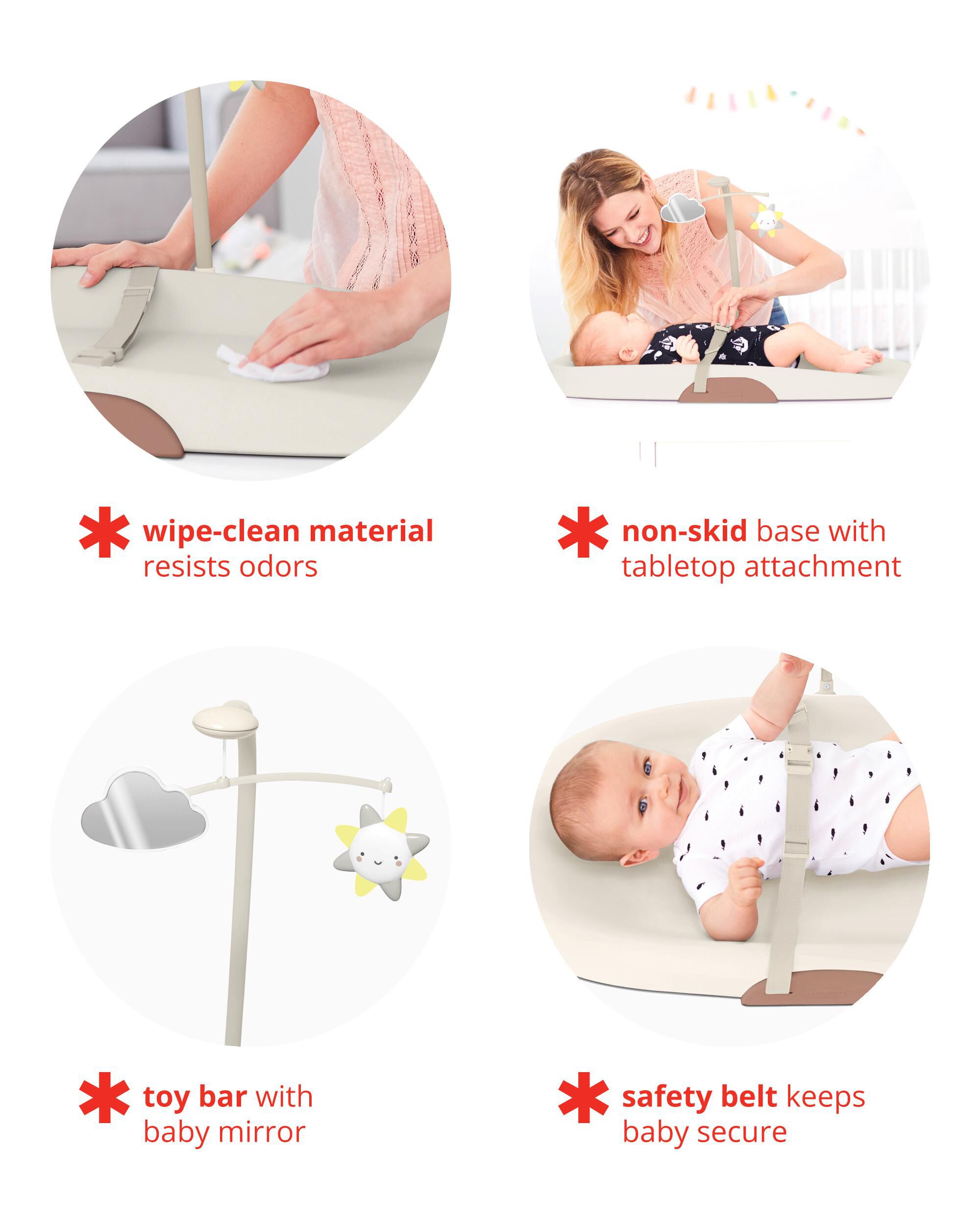 Wipe clean changing pad new arrivals