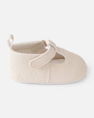 Product image 2 of Baby Girl Flower Mary Jane Shoes - Cream