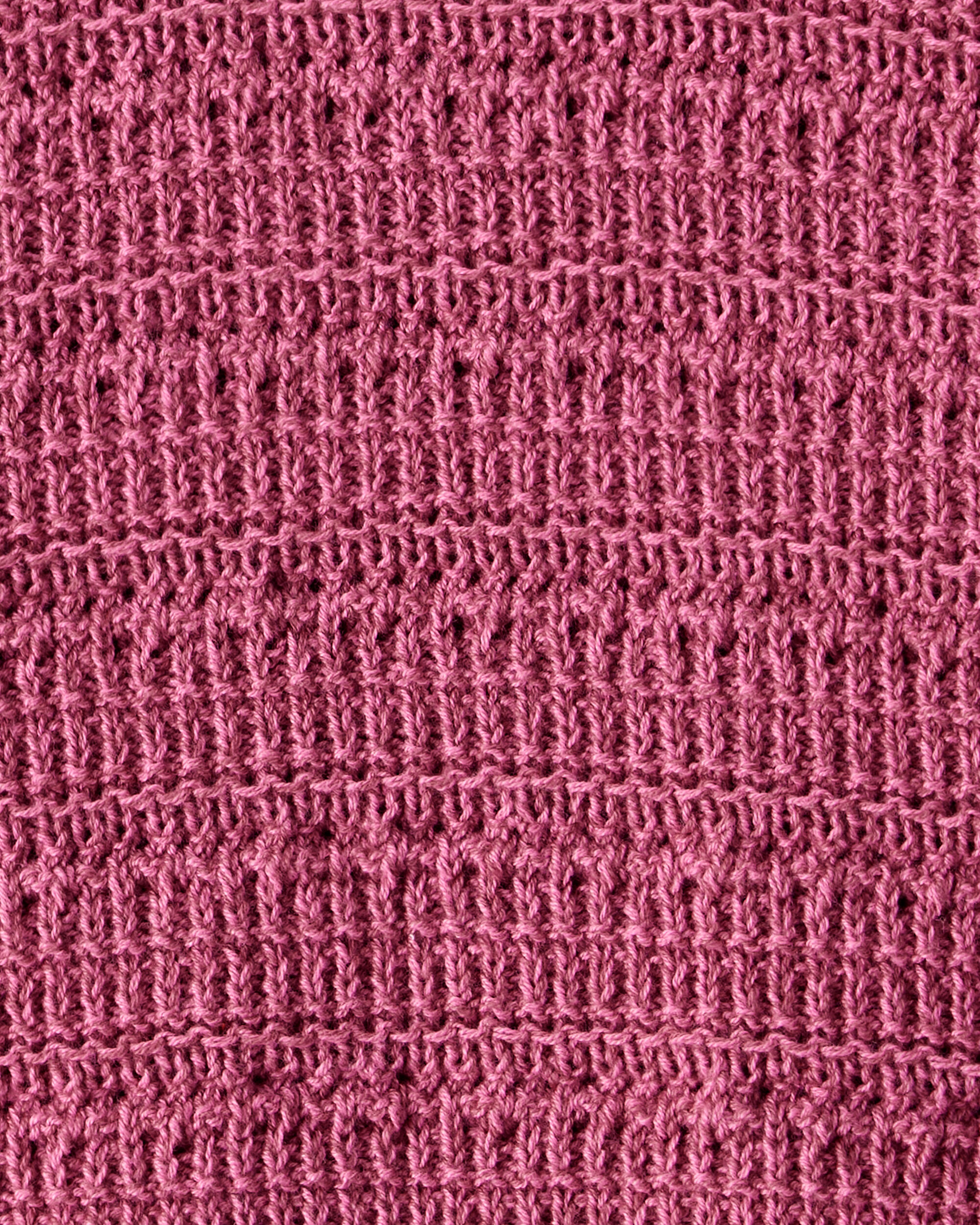 Baby Girl Long-Sleeve Sweater - Pink