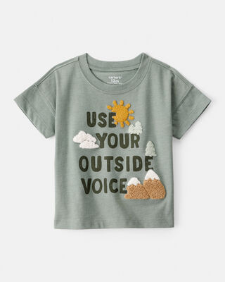 Product image 1 of Baby Boy Outdoor Voice Short-Sleeve Graphic Tee - Green