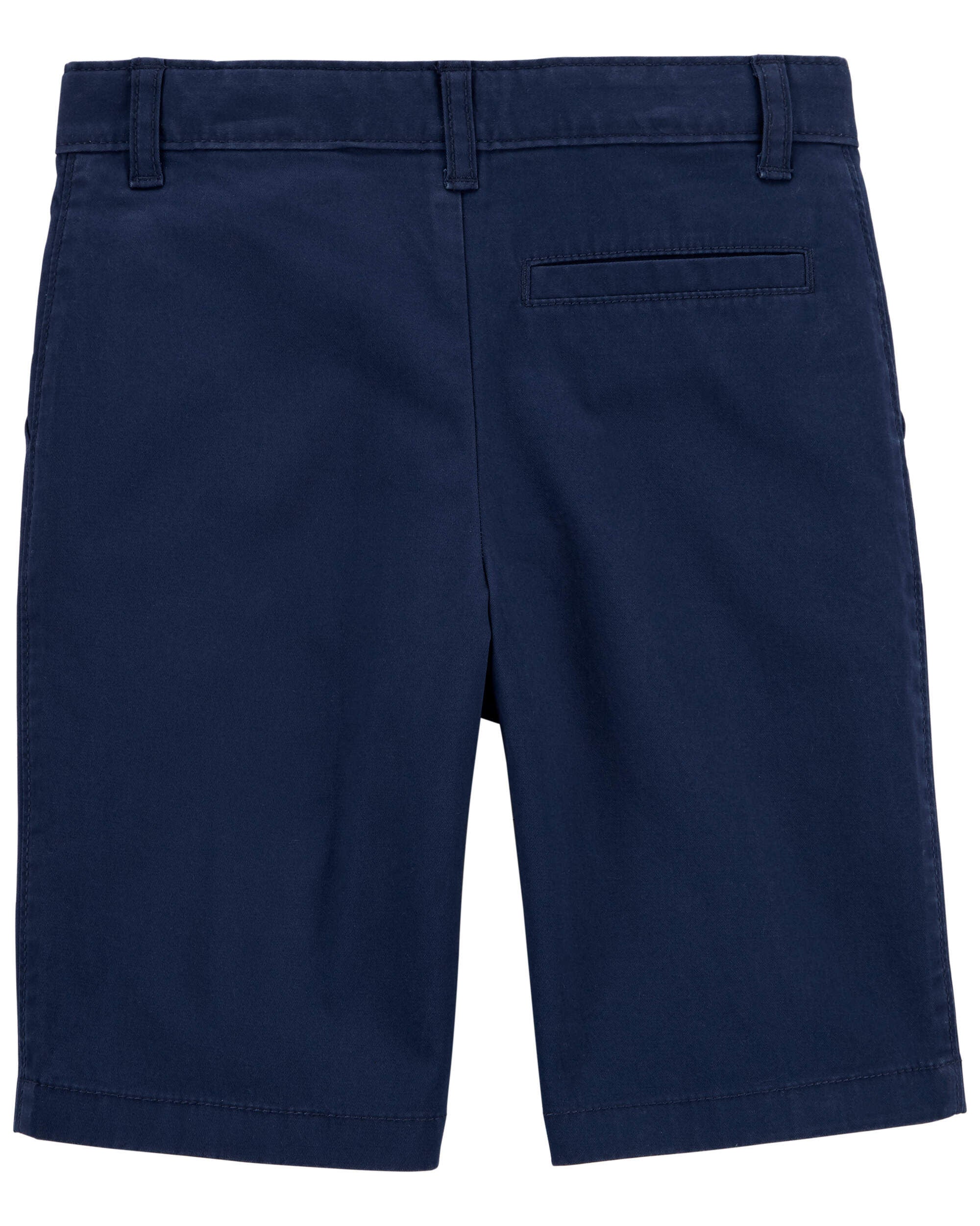 Kid Blue Flat Front Shorts Carter s Carter s
