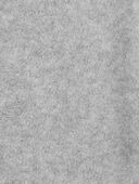 Heather Grey - Kid Pull-On Fleece Cinched-Hem Pants, Selected