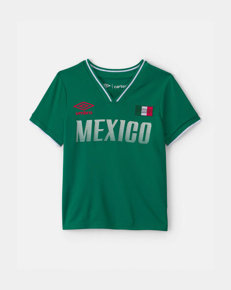 toddler umbro mexico soccer jersey - green