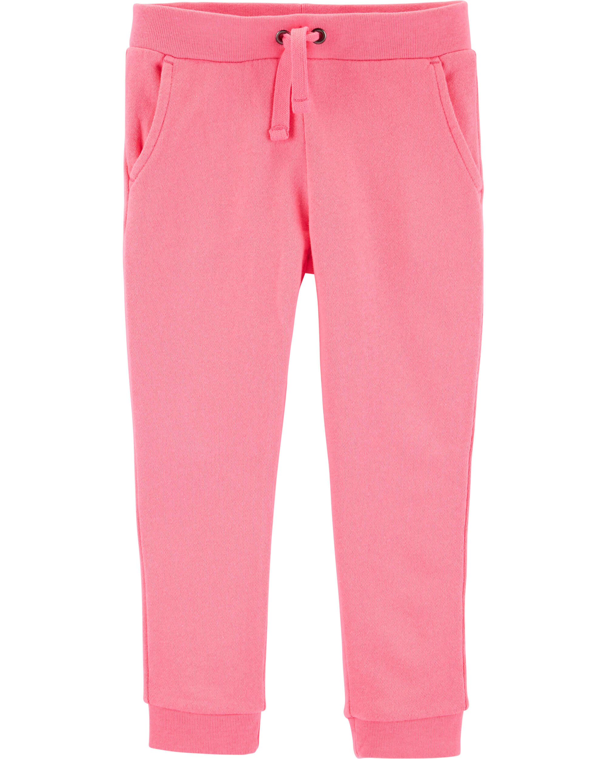Pink Toddler Pull-On French Terry Joggers | carters.com