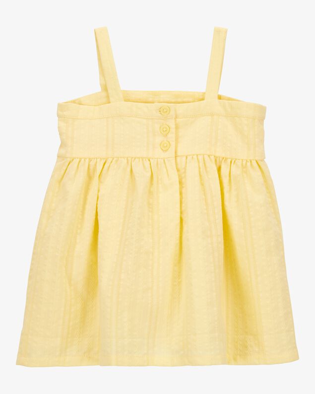 Product image 2 of Baby Seersucker Tank Dress - Yellow