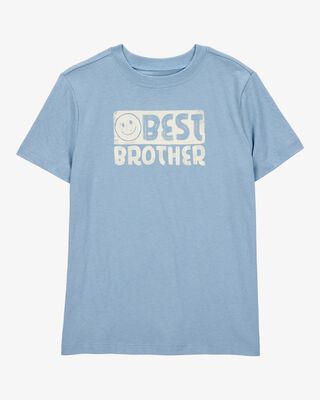 Product image 1 of Kid Best Brother Short-Sleeve Graphic Tee - Blue