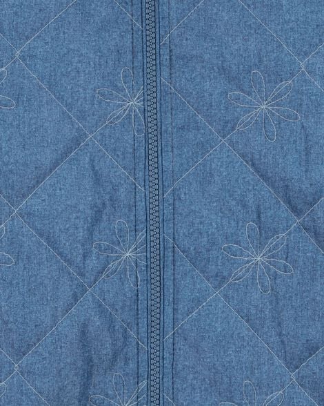  Product image 3 of Toddler Quilted Chambray Mid-Weight Jacket