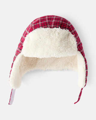 Product image 2 of Boys Plaid Trapper Hat