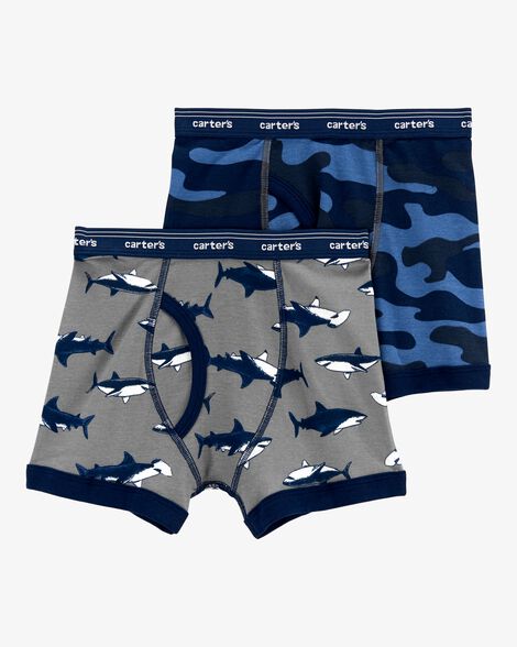  Product image 1 of 2-Pack Cotton Boxer Briefs Underwear