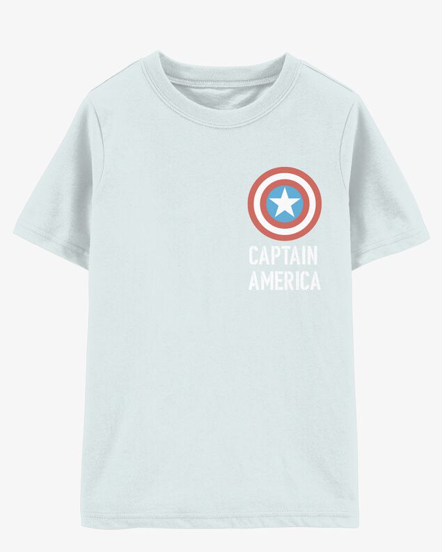 Product image 1 of Kid Marvel™ Captain America Short-Sleeve Tee - Blue