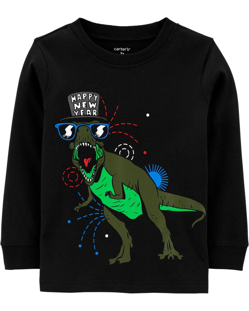 Dinosaur New Years Jersey Tee Carters Com