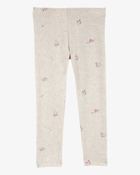 Product image 2 of Toddler Floral Print Stretch Leggings