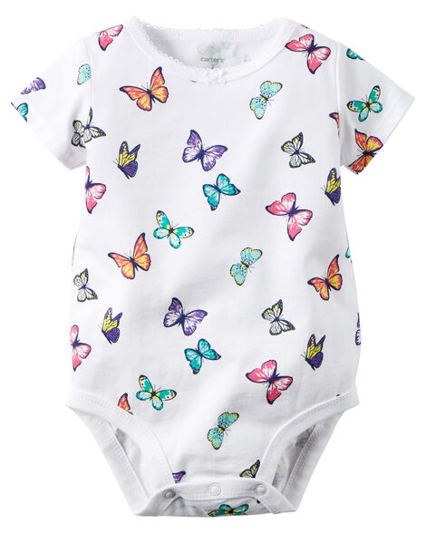 butterfly lightening print bodysuit & joggers set