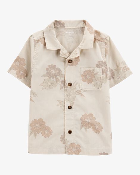  Product image 1 of Toddler Short-Sleeve Tropical Button-Down Shirt