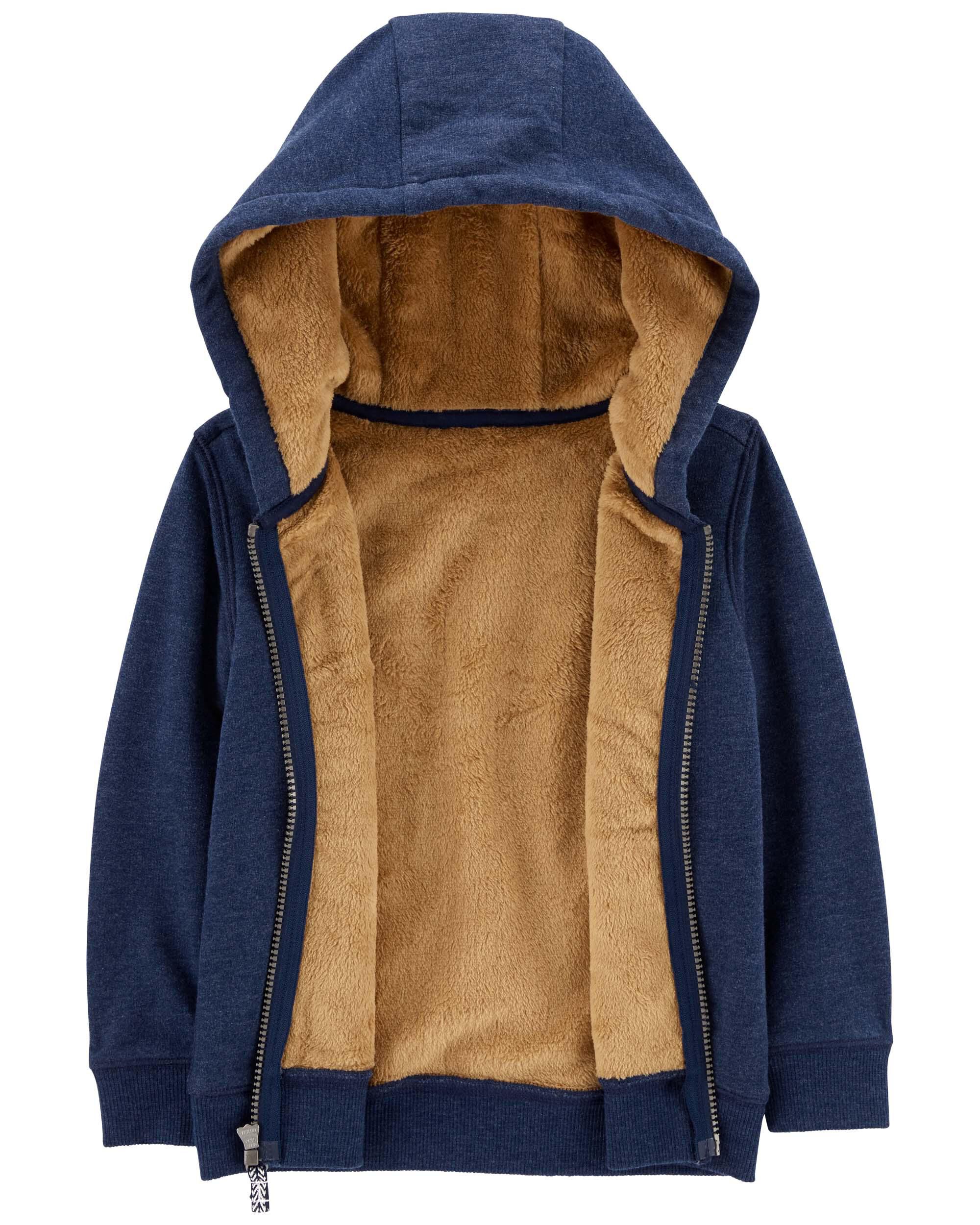 Fuzzy Lined Hoodie Carter s Carter s