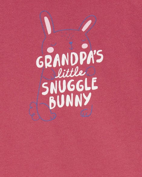  Product image 2 of Baby Grandpa's Little Snuggle Bunny Collectible Bodysuit