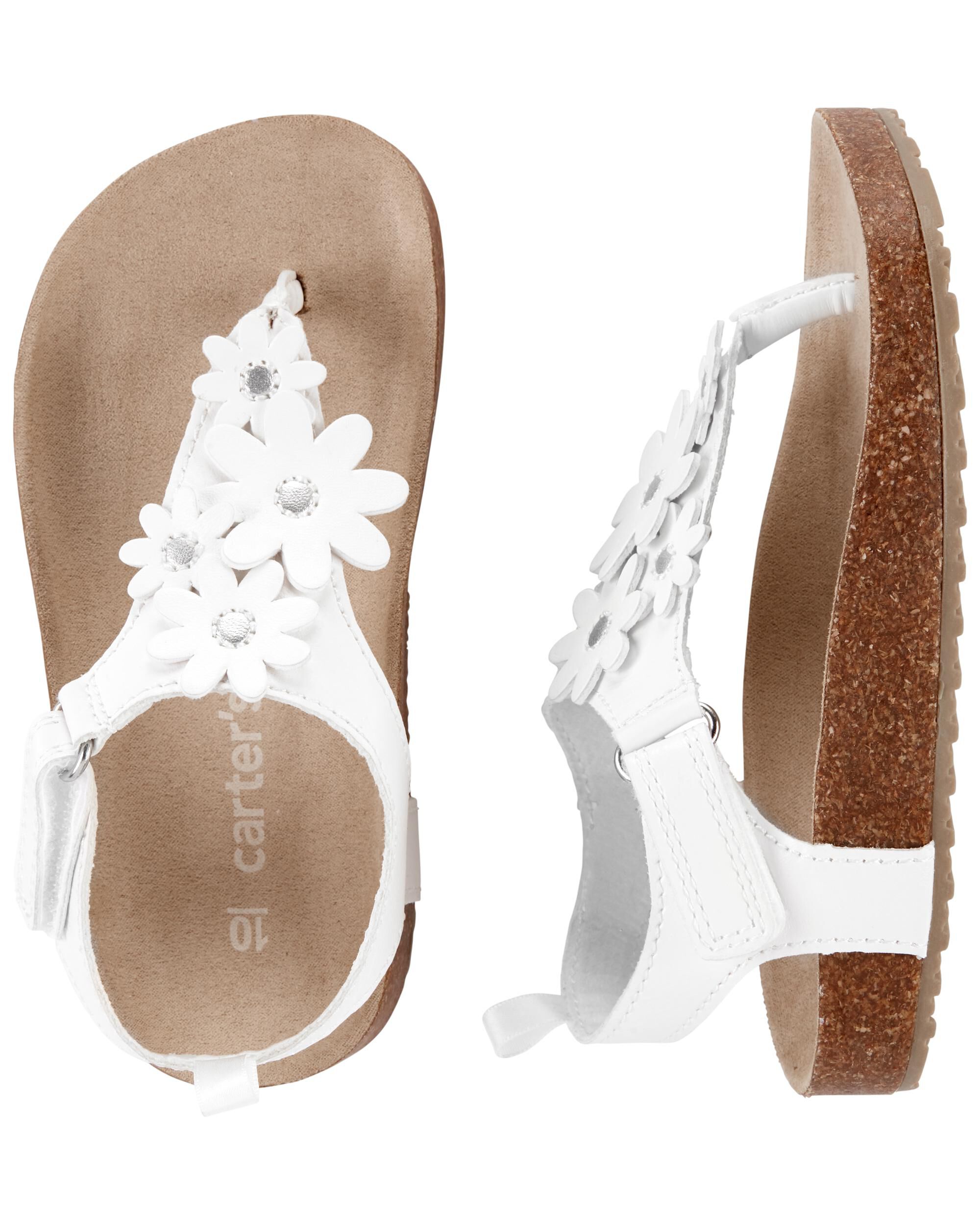 carters girl sandals