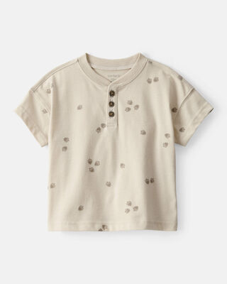 Product image 1 of Baby Boy Acorn Short-Sleeve Tee - Brown