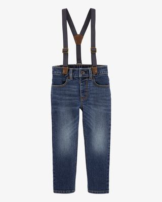 Product image 1 of Toddler Favorite: Stretch Denim Suspenders