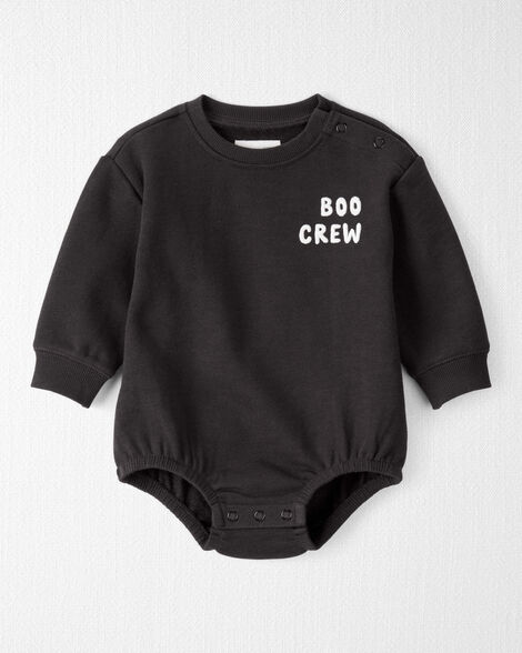 Baby Organic Cotton 'Boo Crew' French Terry Bubble