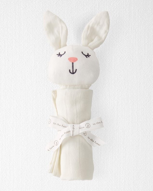Product image 2 of Baby Organic Cotton Muslin Bunny Lovey