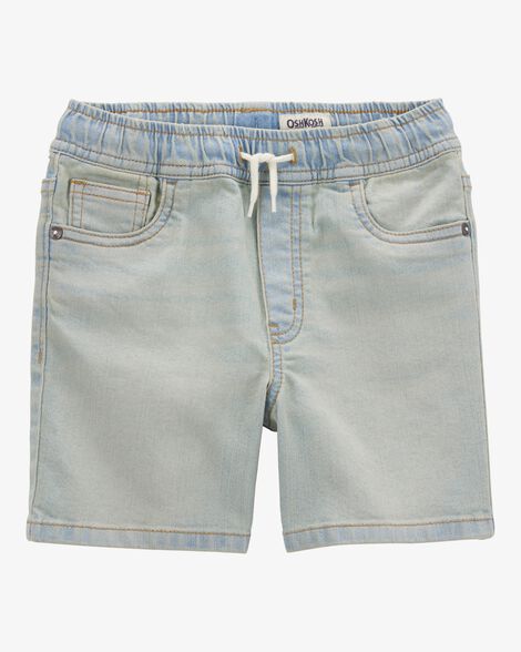  Product image 1 of Kid Pull-On Denim Short - Light Blue Wash